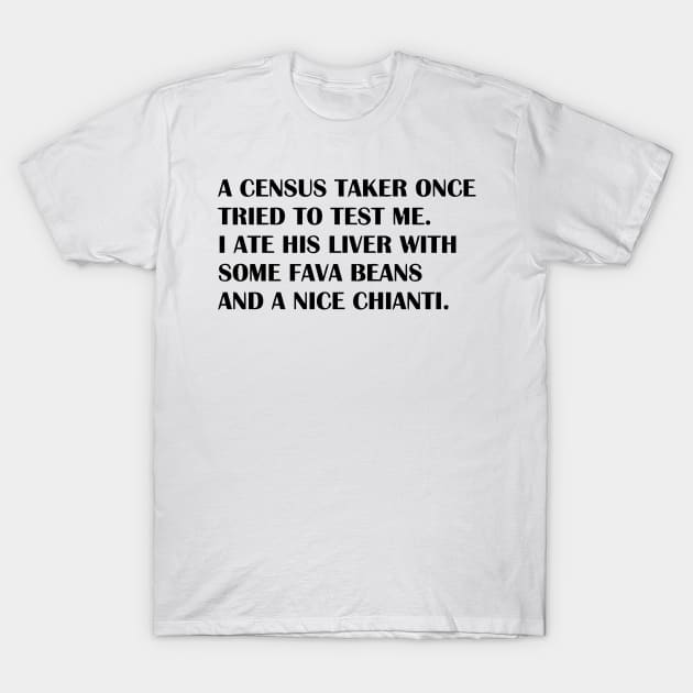 Census t shirt sales